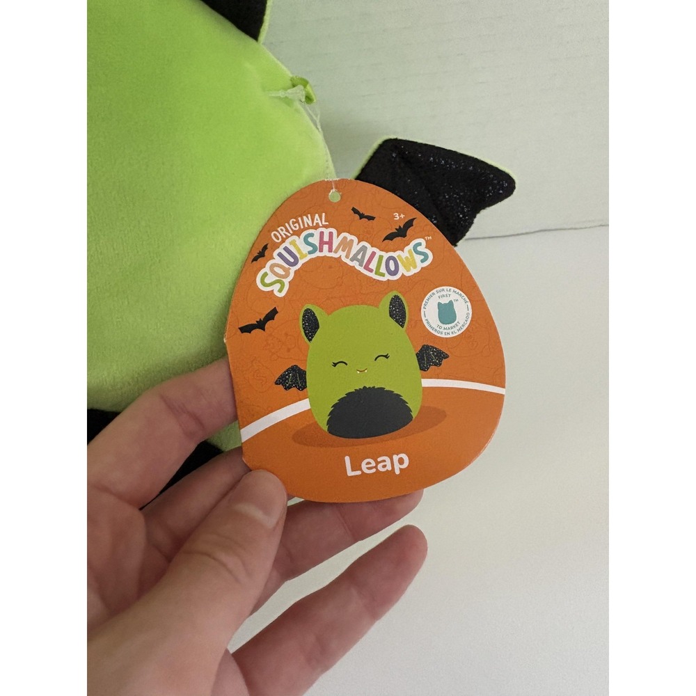 Squishmallows Leap Bat Plush Jazwares Halloween 12" Soft Toy NWT With‎ Tags - Picture 2 of 6